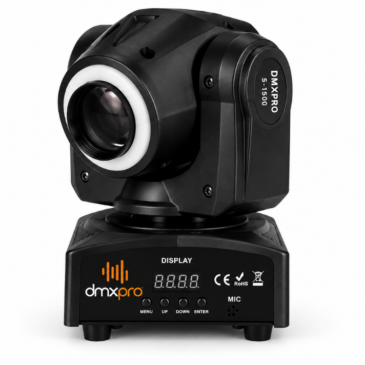 DMXPRO SPB-018 MİNİ BEAM MOVİNG HEAD IŞIK ROBOTU
