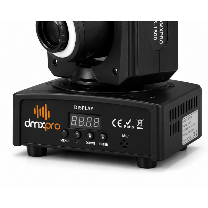 DMXPRO SPB-018 MİNİ BEAM MOVİNG HEAD IŞIK ROBOTU
