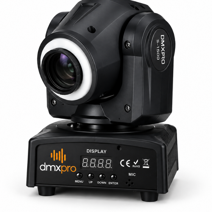 DMXPRO SPB-018 MİNİ BEAM MOVİNG HEAD IŞIK ROBOTU