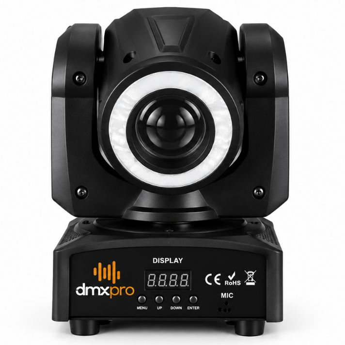 DMXPRO SPB-018 MİNİ BEAM MOVİNG HEAD IŞIK ROBOTU