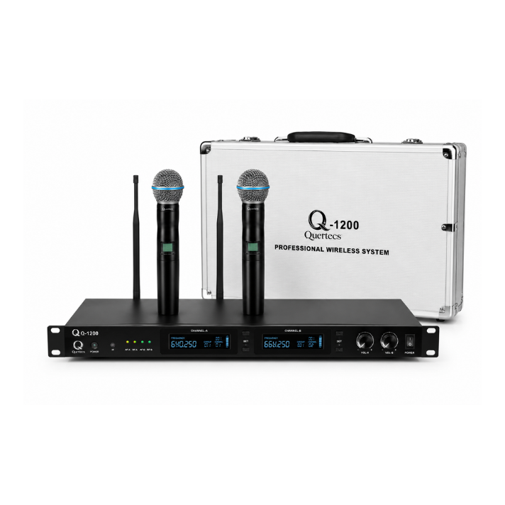 QURTES Q-1200 2 EL MİKROFON