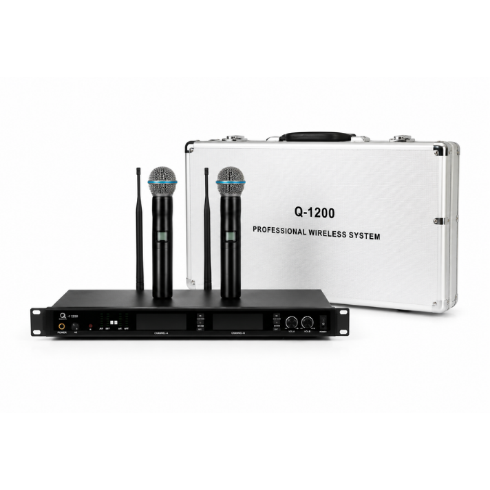 QURTES Q-1200 2 EL MİKROFON