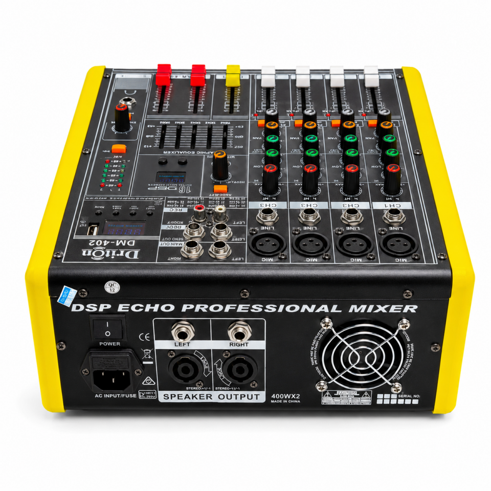 DRİTON DM-402 4KANAL POWER MİKSER 2*400 WATT