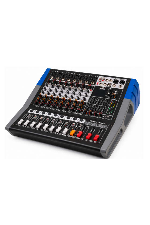 DRİTON PM-8650 8KANAL POWER MİKSER 2*650 WATT