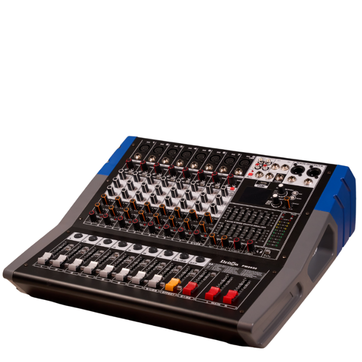 DRİTON PM-8650 8KANAL POWER MİKSER 2*650 WATT