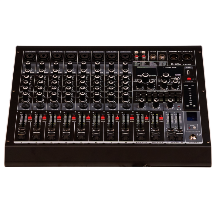 DRİTON PM-8900 8KANAL POWER MİKSER 2*450 WATT