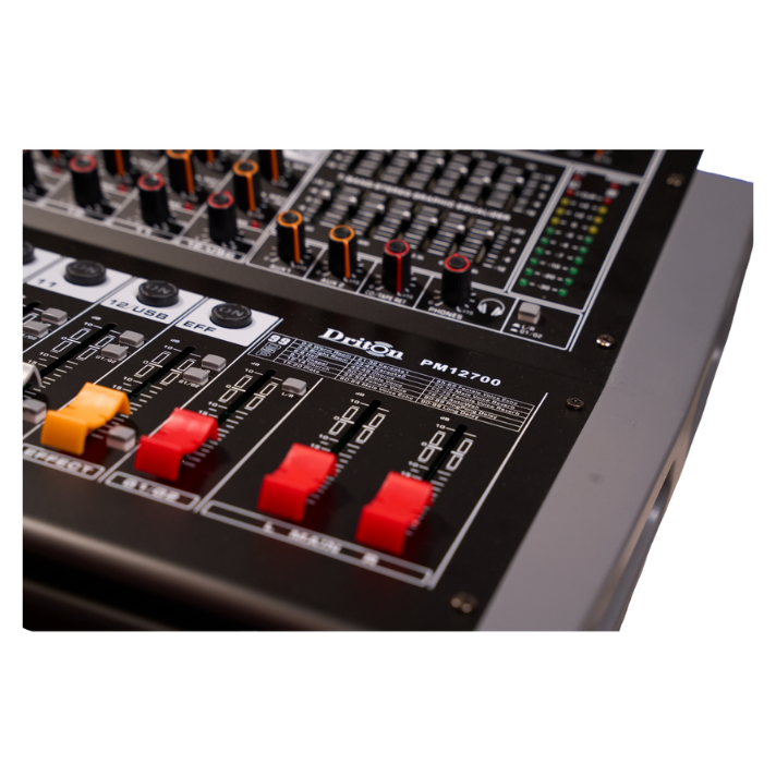 DRİTON PM-12700 12KANAL POWER MİKSER 2*700 WATT