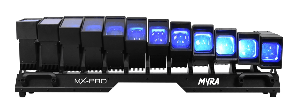MX-MYRA LED Bar Wave 12x60W Moving Head