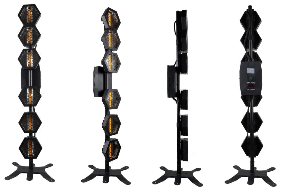 RETRO 660F 6x60w Retro LED Pixel Işık