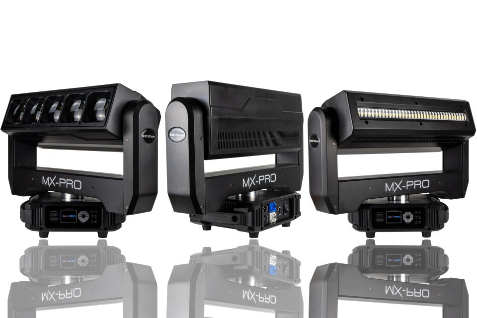MXR 2i Zoom 5x60W RGBW 4in1 LED ışık