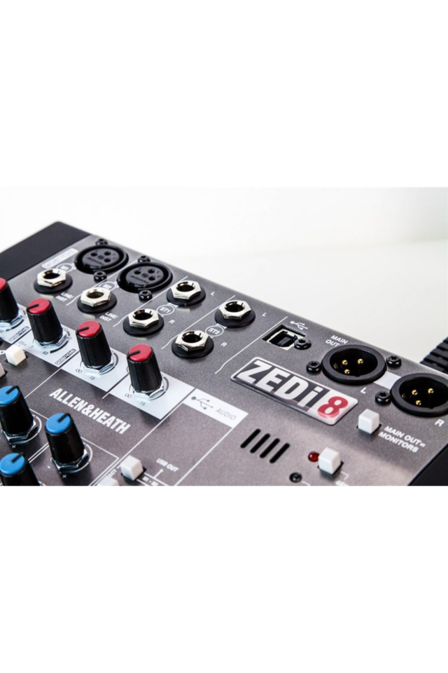 Allen Heath ZEDi-8 - 8 Kanal Hibrit Kompakt Mikser
